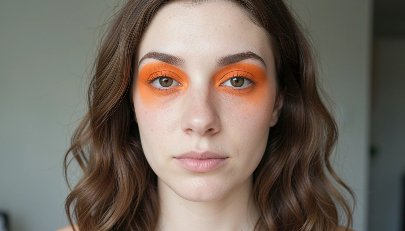 How To Do Orange Makeup Look