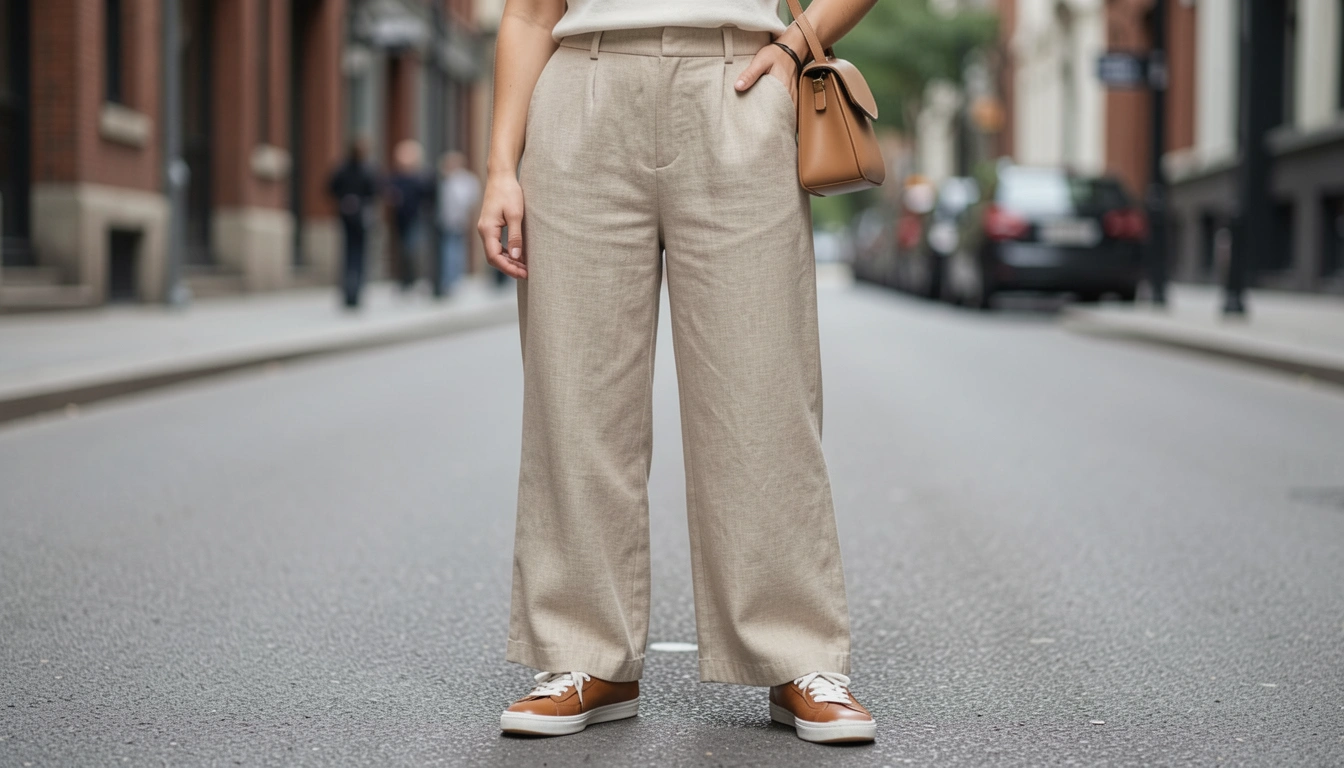 8 Beige Culottes Street Style You’ll Love