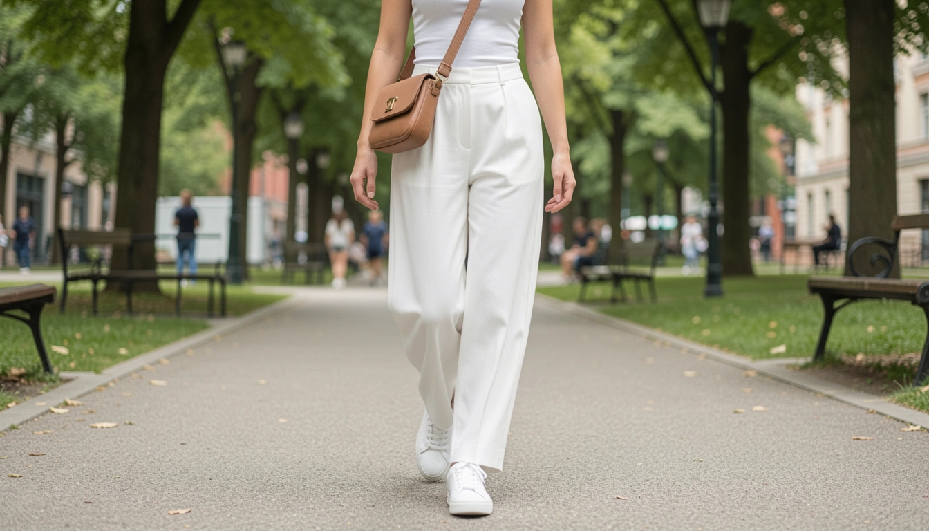 14 White Culottes Street Style To Try