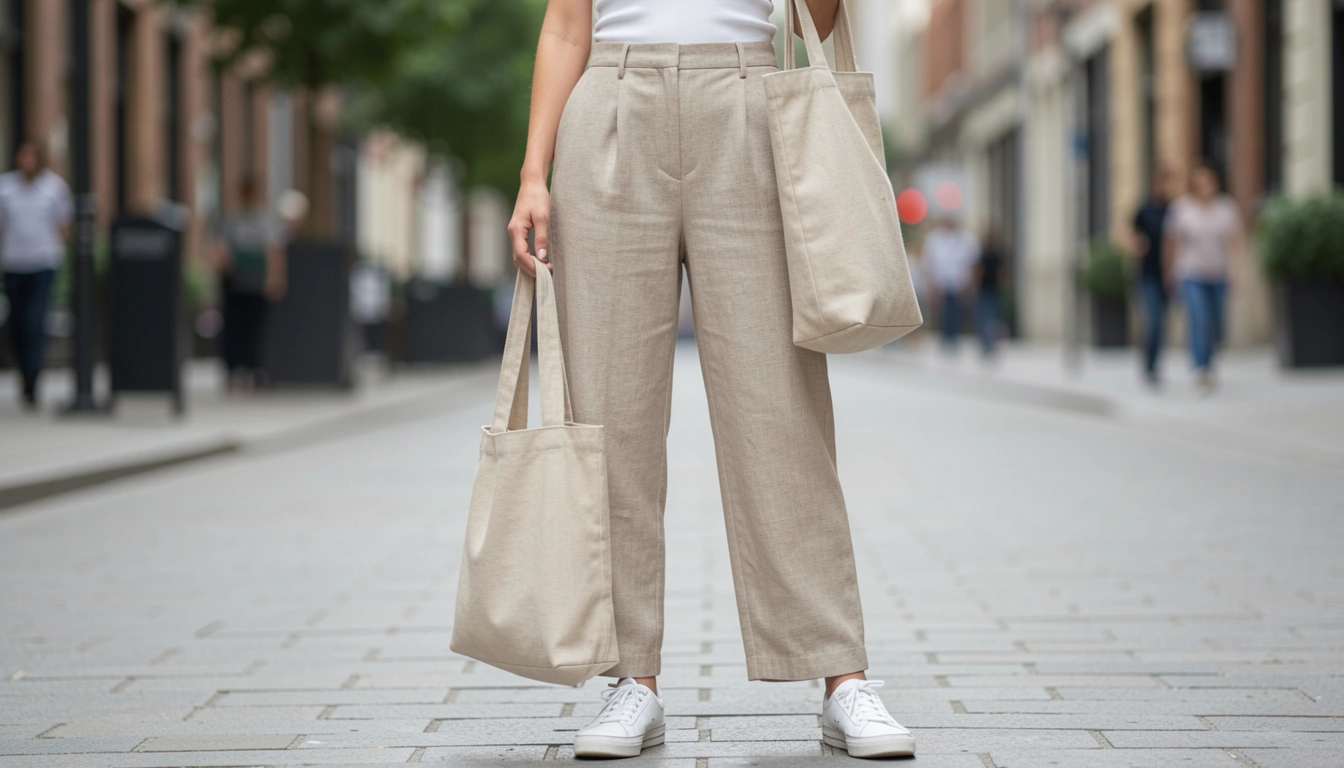 18 Linen Culottes Street Style To Copy